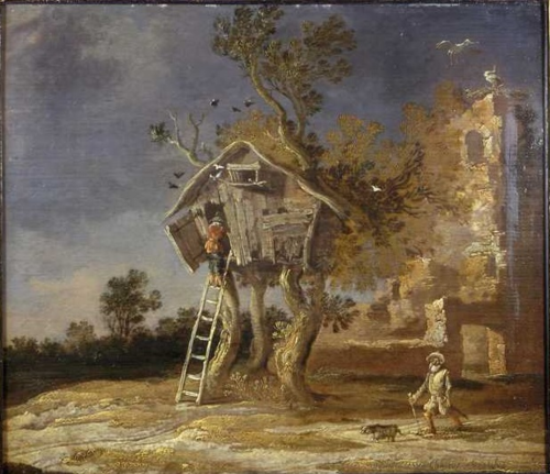 The Dovecote, 1625, Carel Cornelisz. de Hooch