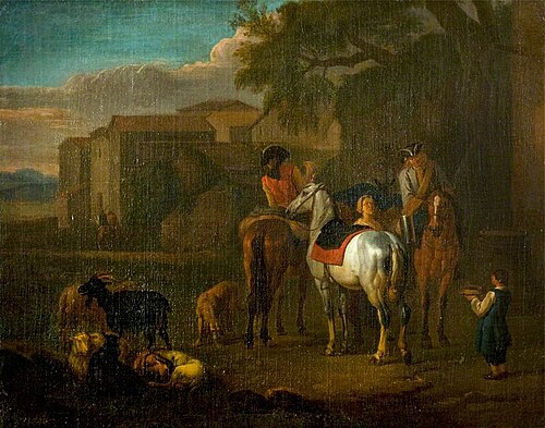 Soldier on Horseback, , Carel Van Falens