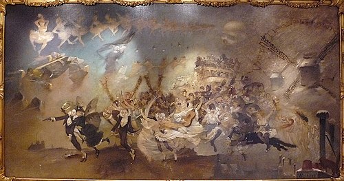 Parce Domine, 1884, Adolphe Léon Willette