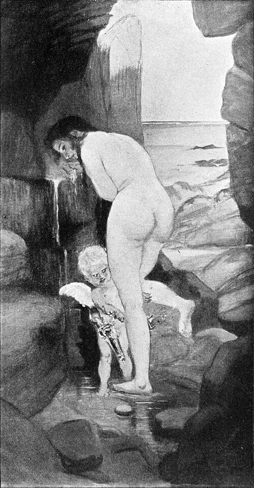 Les Quatre Saisons : L'été, 1901, Adolphe Léon Willette