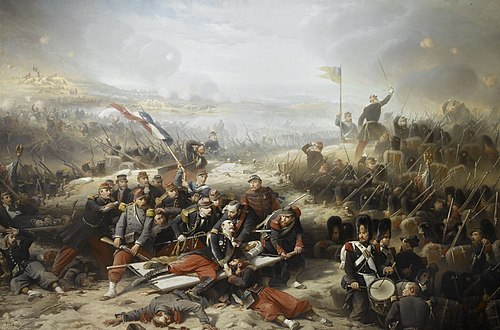 La Courtine de Malakoff, 1856, Adolphe Yvon