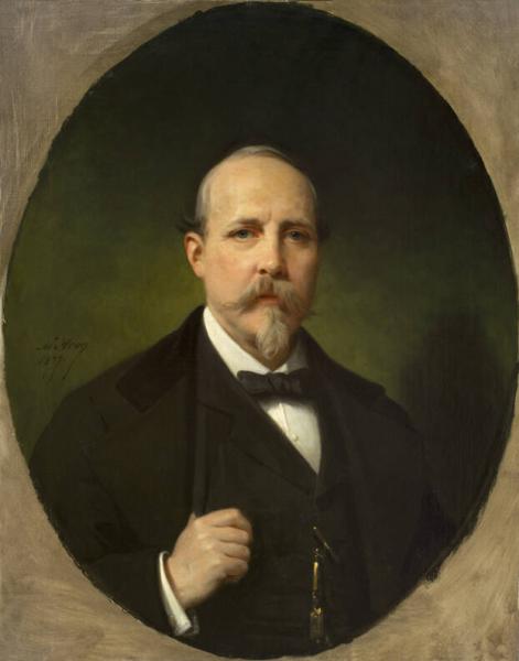 Samuel Ward McAllister (1827–1895), 1877, Adolphe Yvon