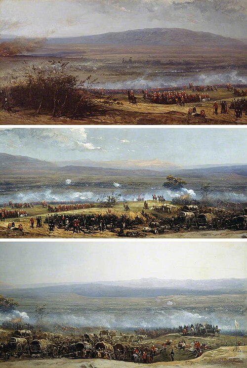The Battle of Ulundi, Zulu War, 4 July 1879, 1880, Adolphe Yvon