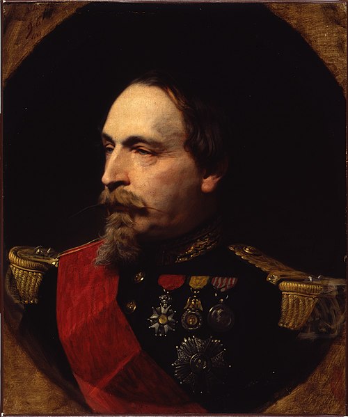 Portrait of Napoleon III, 1868, Adolphe Yvon