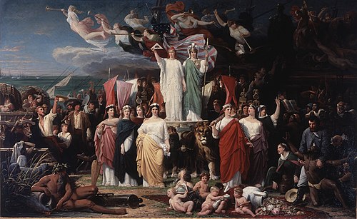 Genius of America, 1858, Adolphe Yvon