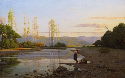 Sull'Arno., 1863, Carlo Nogaro