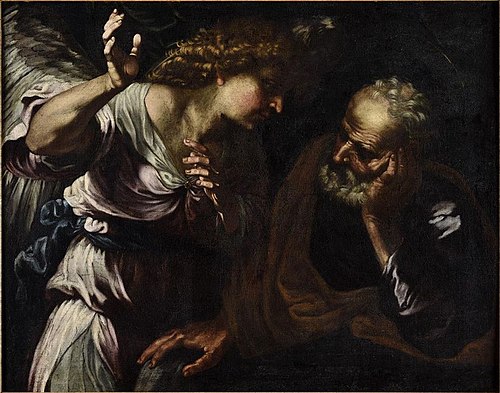 La Libération de saint Pierre, 1650, Carlo Rosa