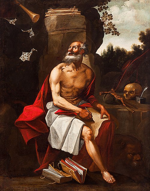 San Jerónimo penitente en el desierto, 1621, Francisco Pacheco
