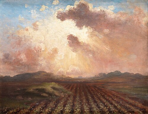 Evening In The Fields, , George William Russell