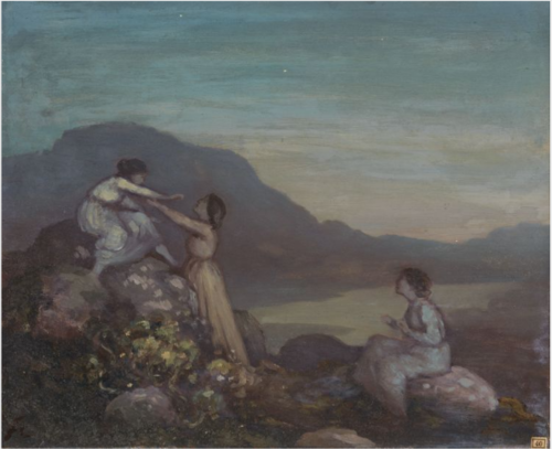 Landscape with Figures, , George William Russell