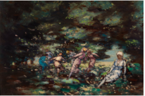Fairies in a Wood, , George William Russell