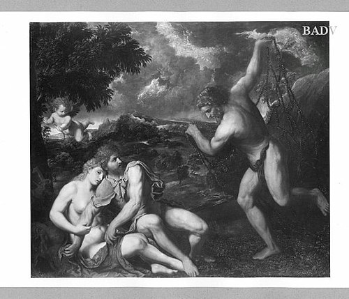 Mars, Venus and Vulcan, 1525, Paris Bordone