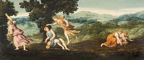 Mythological Scene, , Paris Bordone