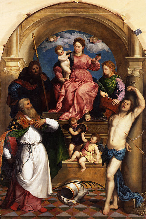 Vierge à l'Enfant, 1530, Paris Bordone