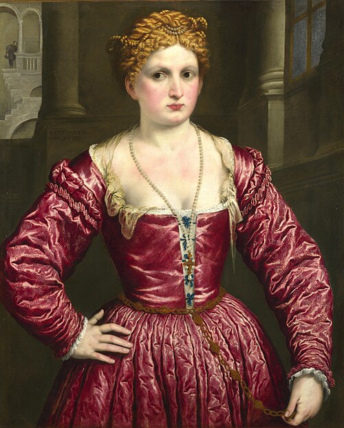 Portrait of a Young Woman, 1545, Paris Bordone