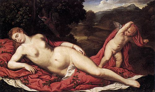 Vénus endormie, 1540, Paris Bordone