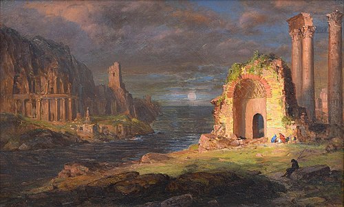 Syria: Ruins by the Sea, 1873, Frederic Edwin Church