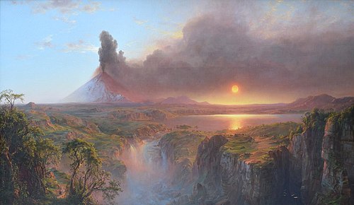 Cotopaxi, 1862, Frederic Edwin Church