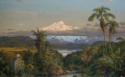 Cayambe, 1858, Frederic Edwin Church