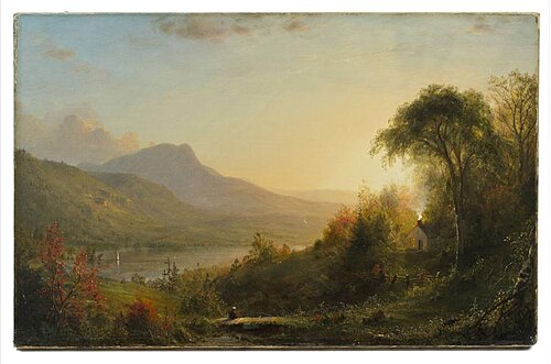 Early Autumn, 1865, Frederic Edwin Church