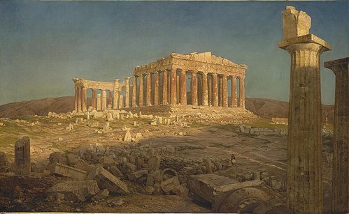 Le Parthénon, 1871, Frederic Edwin Church