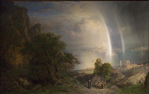 La Mer Égée, 1877, Frederic Edwin Church
