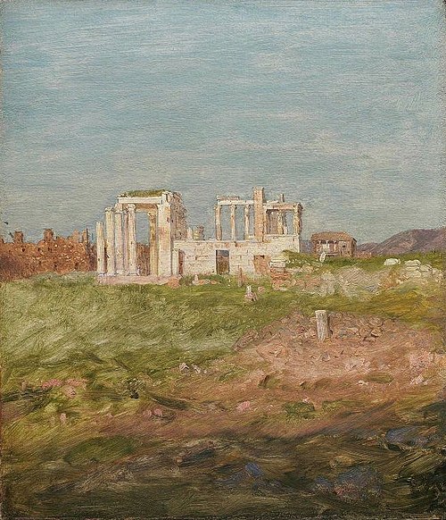 Érechthéion, 1869, Frederic Edwin Church
