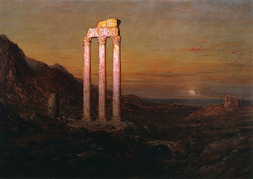 Lever de Lune, 1889, Frederic Edwin Church