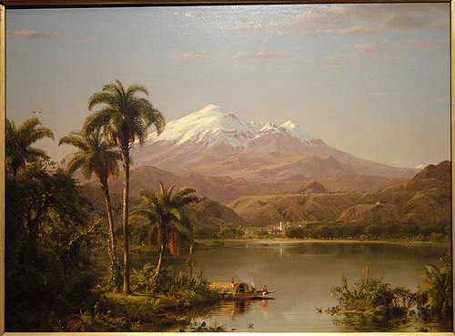 Tamaca Palms, 1854, Frederic Edwin Church