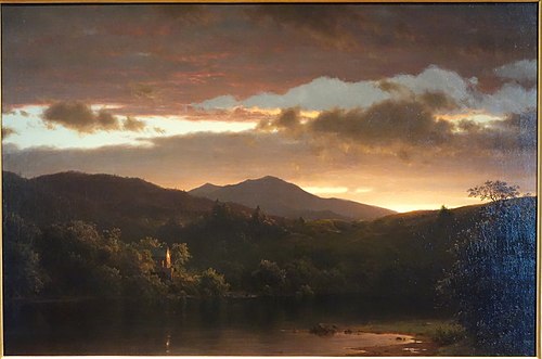 Crépuscule, 1858, Frederic Edwin Church