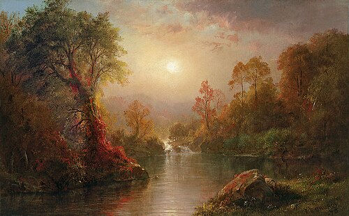 Automne, 1875, Frederic Edwin Church