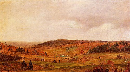 Autumn Shower, 1859, Frederic Edwin Church