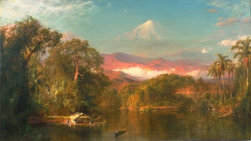 Chimborazo, 1864, Frederic Edwin Church