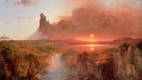 Le Cotopaxi, 1862, Frederic Edwin Church