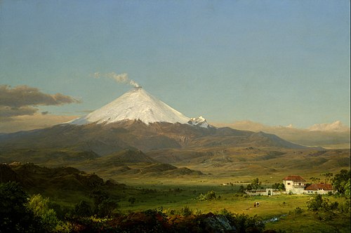 Le Cotopaxi, 1855, Frederic Edwin Church