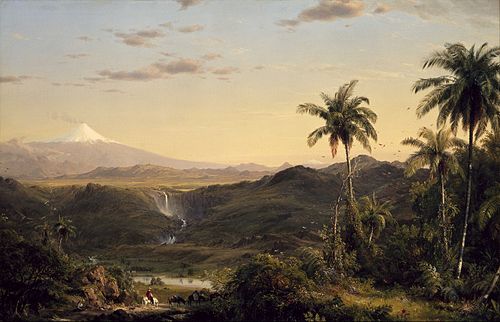 Le Cotopaxi, 1855, Frederic Edwin Church