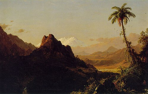 Sous les tropiques, 1856, Frederic Edwin Church