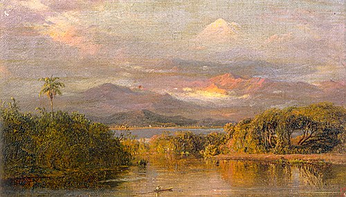 Mount Chimborazo, 1863, Frederic Edwin Church