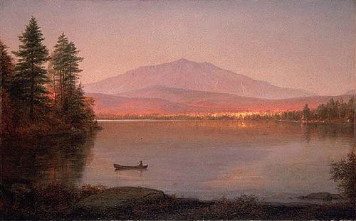 Le Mont Katahdin de Millinocket Camp, 1895, Frederic Edwin Church