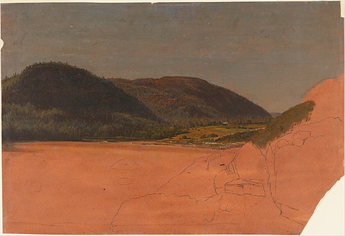 Mount Desert Island ?, 1850, Frederic Edwin Church