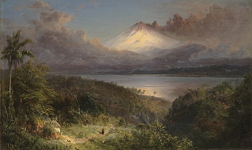 Vue du Cotopaxi, 1867, Frederic Edwin Church