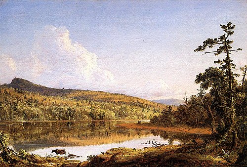 North Lake, 1847, Frederic Edwin Church