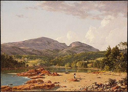 Otter Creek, Mt. Desert, 1850, Frederic Edwin Church
