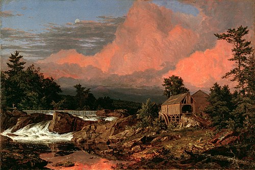 Rutland Falls, Vermont, 1848, Frederic Edwin Church