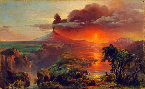 Study for Cotopaxi, 1861, Frederic Edwin Church