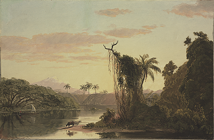 Summer in South America, 1853, Frederic Edwin Church