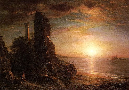 Syrian Landscape, 1873, Frederic Edwin Church