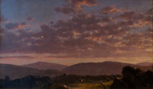 Crépuscule dans les Catskills, 1849, Frederic Edwin Church