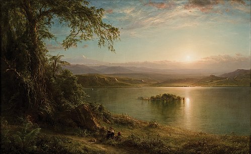 Crépuscule sous les tropiques, 1872, Frederic Edwin Church