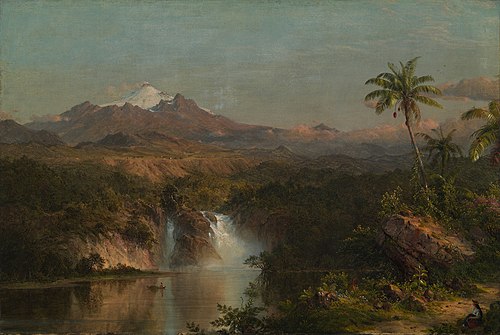 Vue du Cotopaxi, 1857, Frederic Edwin Church